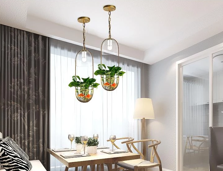 Lileas - Moderne Hängende Pflanzenlampe