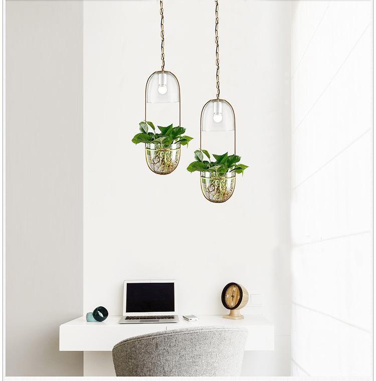 Lileas - Moderne Hängende Pflanzenlampe