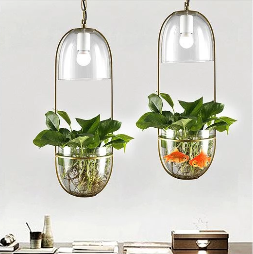 Lileas - Moderne Hängende Pflanzenlampe