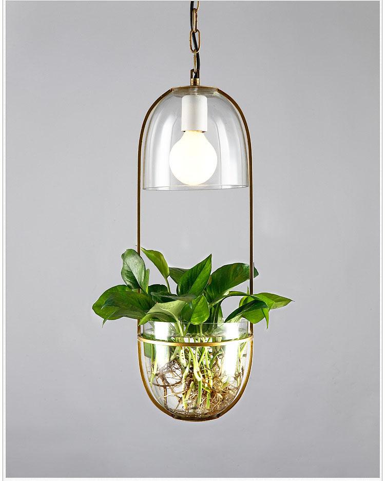 Lileas - Moderne Hängende Pflanzenlampe
