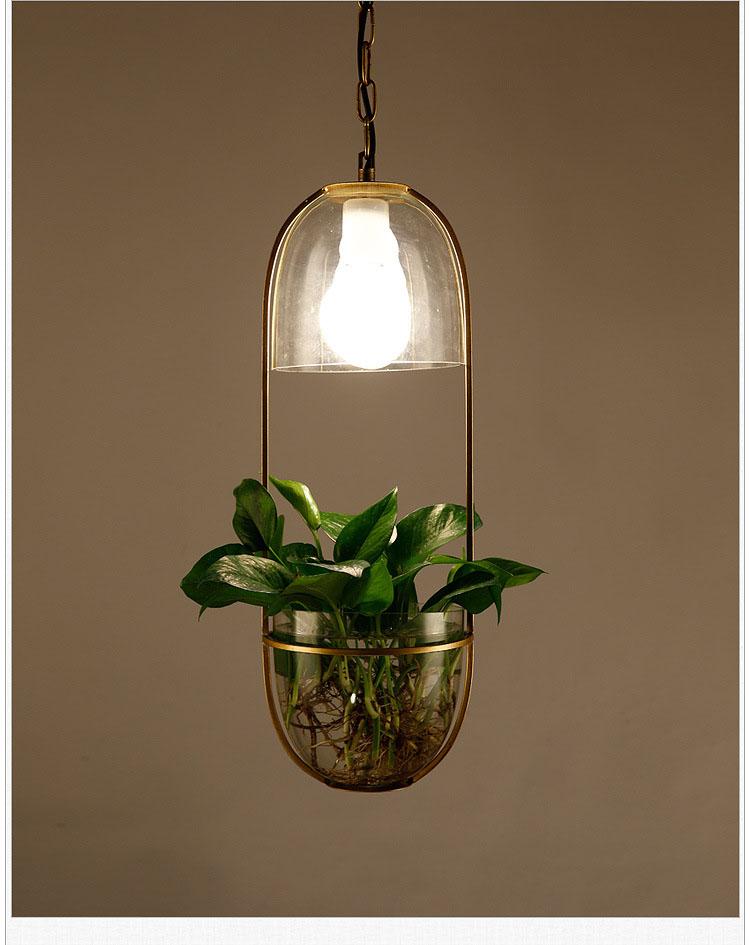 Lileas - Moderne Hängende Pflanzenlampe