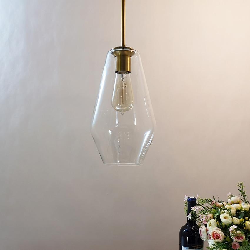 Meriall - Hängende Glas-Pendelleuchte